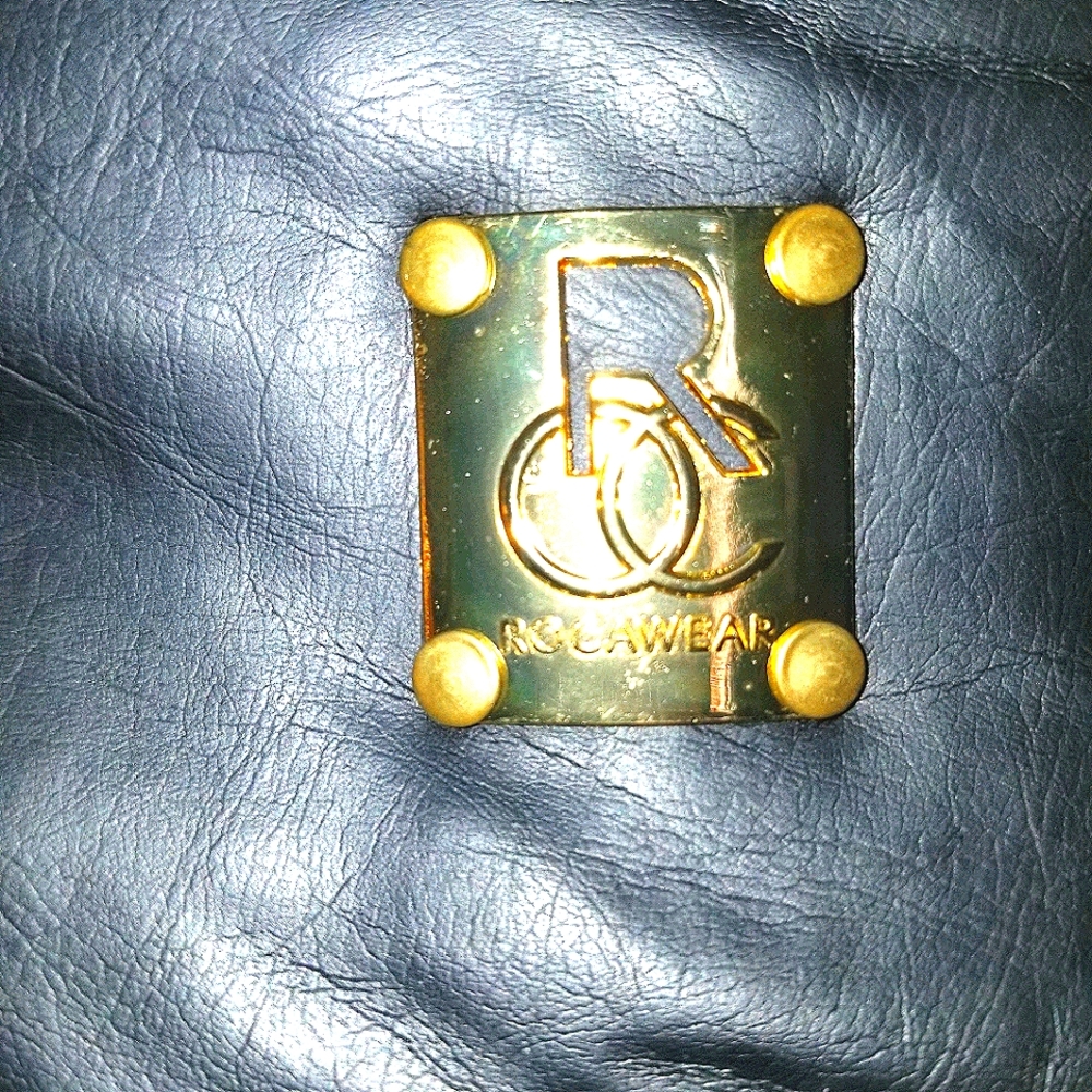 Leather Rocawear Zip Up Jacket - Picture 6 of 6